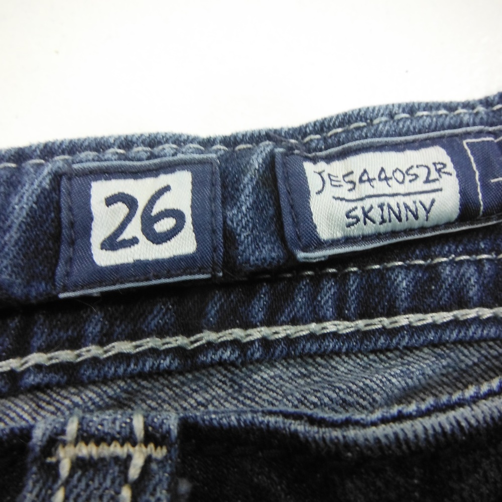 Miss Me Decorative Pocket Denim Skinny Jeans -26 - Picture 3 of 8